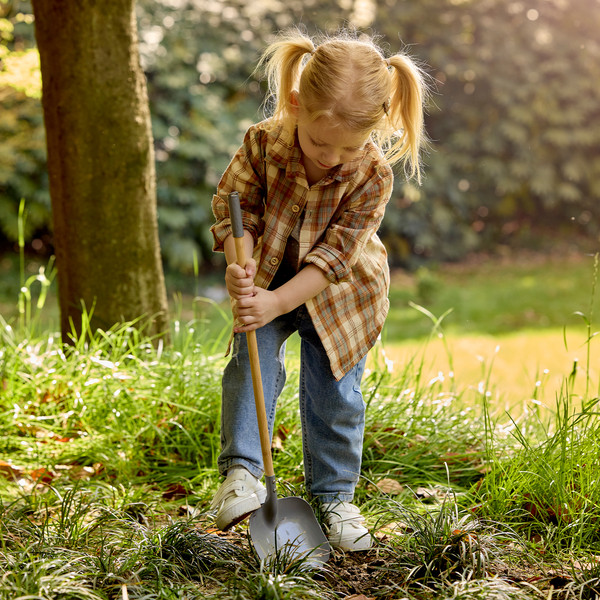 Изображение товара Лопата игрушечная Hape Садовод совковая / E5589_HP