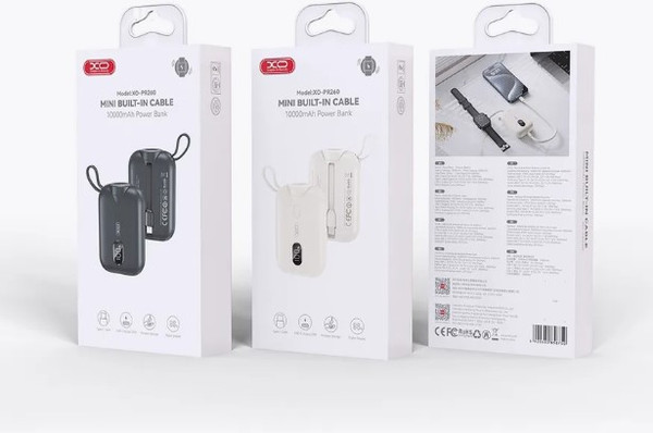 Изображение товара Портативное зарядное устройство XO 20W 10000 мАч PR260 (черный)