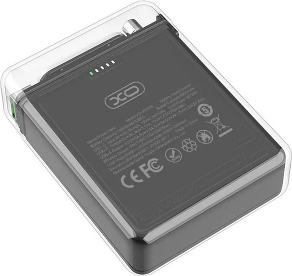 Изображение товара Портативное зарядное устройство XO QC22.5W/PD20W 10000 мАч PR226 (черный)