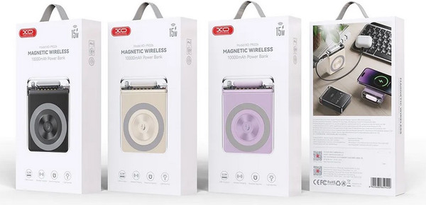 Изображение товара Портативное зарядное устройство XO QC22.5W/PD20W 10000 мАч PR226 (черный)