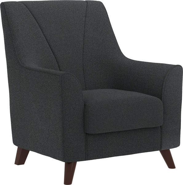 Изображение товара Кресло мягкое Bravo Мебель Далас-1 Стандарт 9 вариант (серый мех)