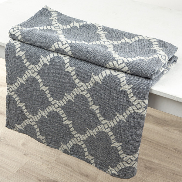 Изображение товара Плед Pole Kvetak (Беларускі лён) 205x210 23С147-ШР/у/л.с.уп. (3 Лорд 154/2 сорт1)