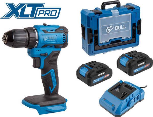 Изображение товара Профессиональная дрель-шуруповерт Bull SR 1804 Xcase XLTpro / 1329881