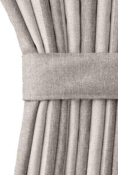 Изображение товара Комплект штор Волшебная ночь Рогожка с подхватами 200x270/757479 (2шт, зебра-экрю)