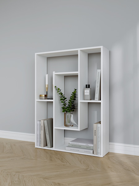 Изображение товара Полка Горизонт Мебель Асти 3 (белый)