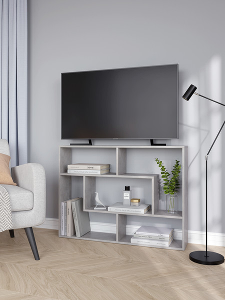 Изображение товара Полка Горизонт Мебель Асти 3 (бетон)