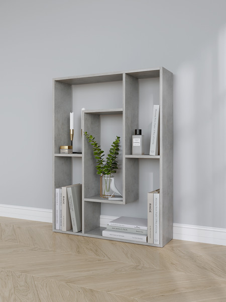 Изображение товара Полка Горизонт Мебель Асти 3 (бетон)