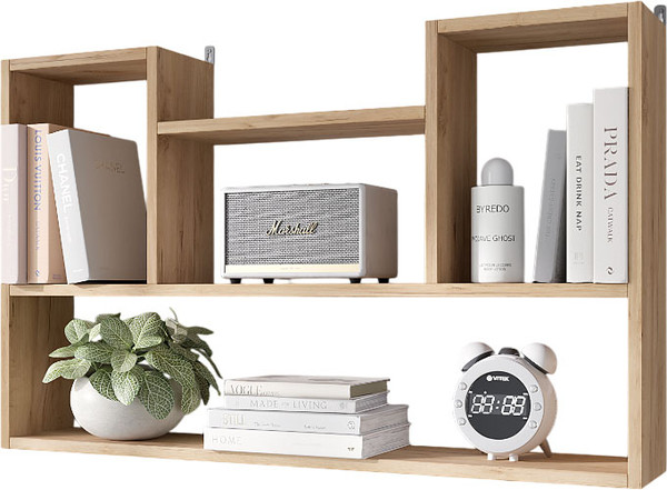 Изображение товара Полка Горизонт Мебель Асти 4 (дуб золотой крафт)