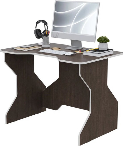 Изображение товара Компьютерный стол Горизонт Мебель Геймер Z (венге/крафт белый)