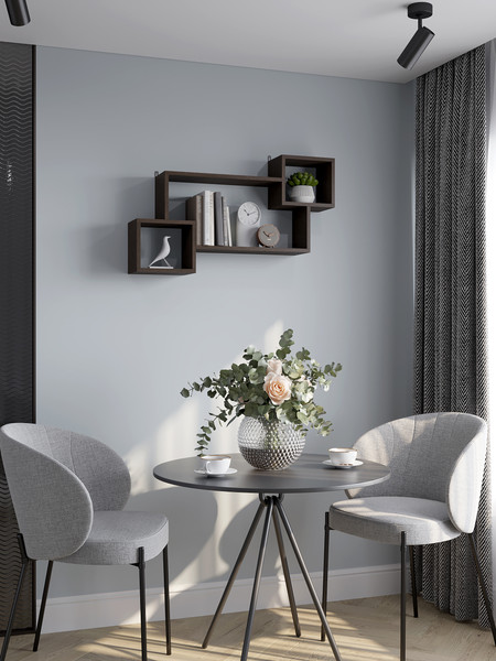 Изображение товара Полка Горизонт Мебель Лайт мини (венге)