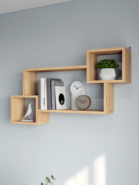 Изображение товара Полка Горизонт Мебель Лайт мини (золотой)