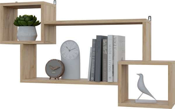 Изображение товара Полка Горизонт Мебель Лайт мини (золотой)