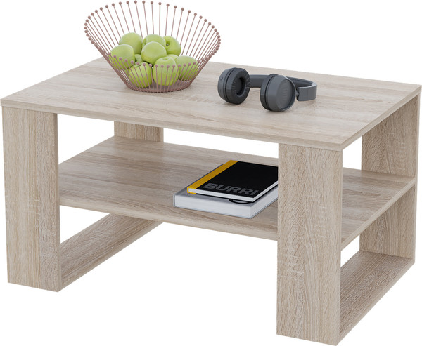 Изображение товара Журнальный столик Горизонт Мебель Квадро 2 (сонома)