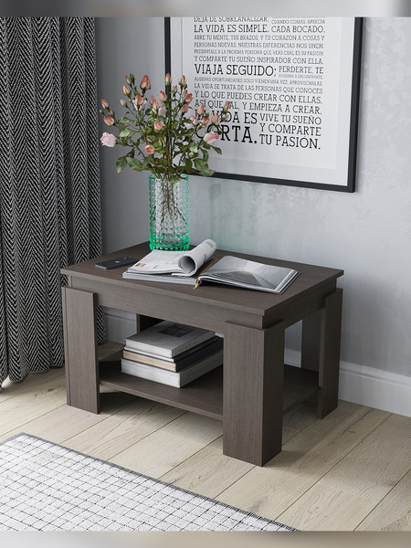 Изображение товара Журнальный столик Горизонт Мебель Квадро 3 (венге)