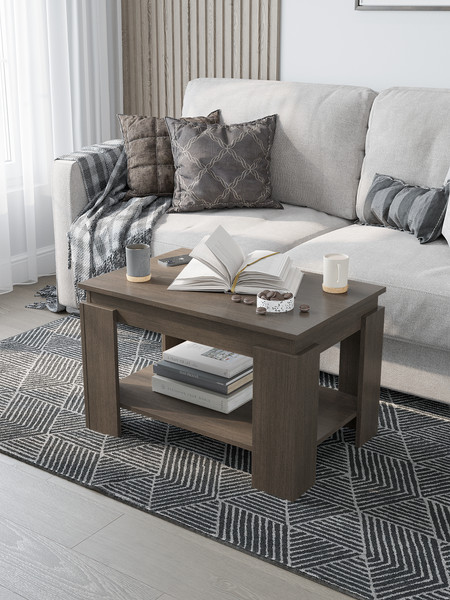 Изображение товара Журнальный столик Горизонт Мебель Квадро 3 (венге)