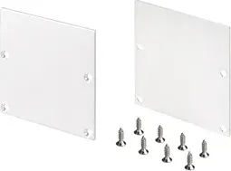 Заглушка для профиля Arlight SL-LINE-5050-LW WHITE глухая / 040253(1) — фото 4