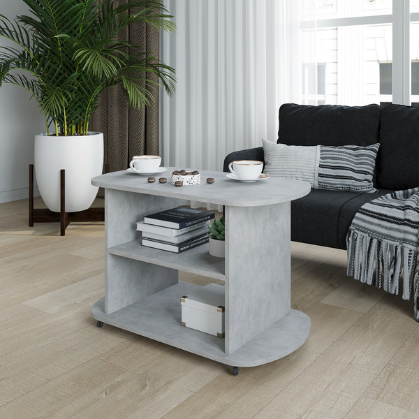 Изображение товара Журнальный столик Горизонт Мебель Marco 1 (бетон)