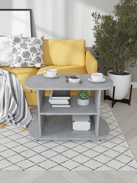 Изображение товара Журнальный столик Горизонт Мебель Marco 1 (бетон)