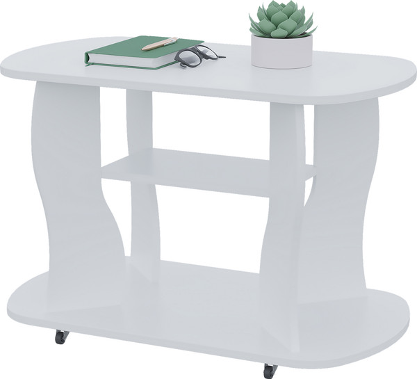 Изображение товара Журнальный столик Горизонт Мебель Marco 2 (белый)