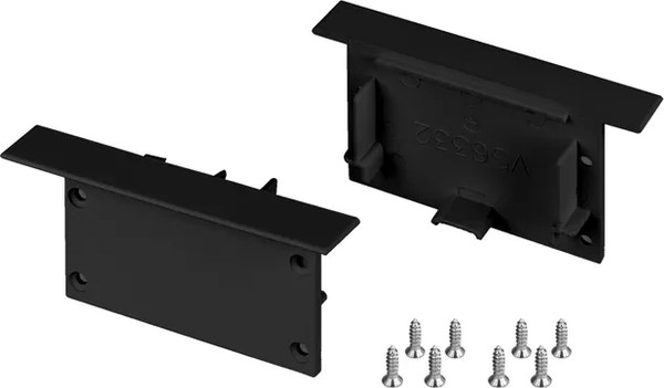 Изображение товара Заглушка для профиля Arlight SL-LINIA62-FS BLACK / 038877