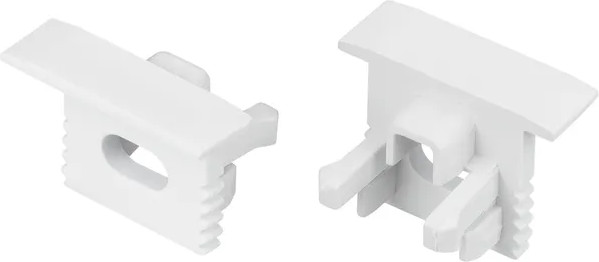 Изображение товара Заглушка для профиля Arlight SL-MINI-10-F WHITE с отверстием / 049454