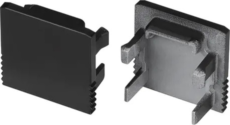 Изображение товара Заглушка для профиля Arlight SL-MINI-15 BLACK глухая / 049419