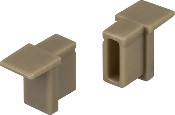 Изображение товара Заглушка для профиля Arlight SL-MINI-6-H9 OLIVE GREY глухая / 038374