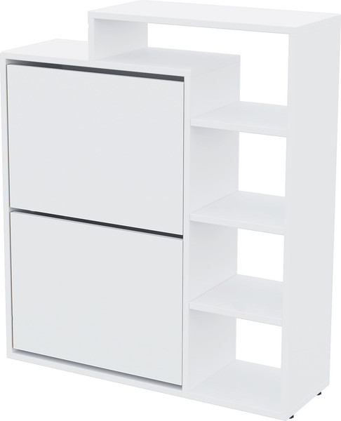 Изображение товара Тумба для обуви Горизонт Мебель Дуэт (белый)