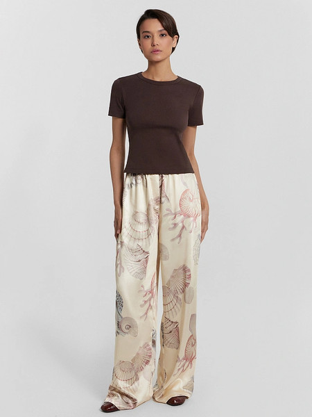 Изображение товара Штаны Mark Formelle 182544 (р.170-94, ракушки на сливочном)