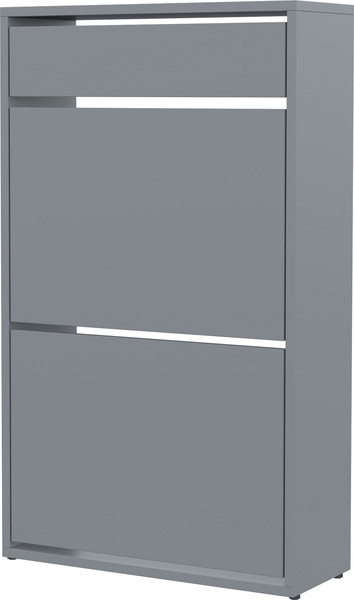 Изображение товара Тумба для обуви Горизонт Мебель Дуэт с ящиком (графит)