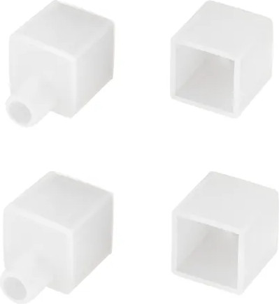 Изображение товара Заглушка для профиля Arlight WPH-FLEX-1414-TOP WHITE с отверстием / 040862