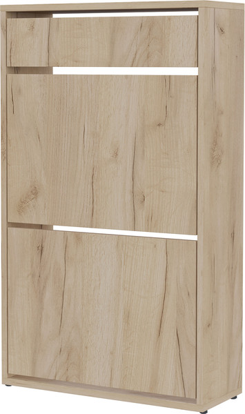 Изображение товара Тумба для обуви Горизонт Мебель Дуэт с ящиком (дуб золотой крафт)