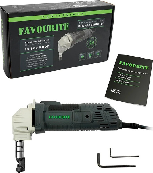 Изображение товара Высечные ножницы FAVOURITE Вырубные PROF IC 800