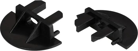 Изображение товара Заглушка для профиля Arlight MIC-FS-R с отверстием / 047224 (черный)