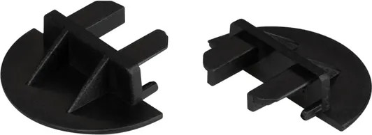 Изображение товара Заглушка для профиля Arlight MIC-FS-R глухая / 047222 (черный)