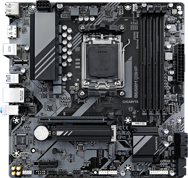 Изображение товара Материнская плата Gigabyte B650M D3HP rev. 1.2