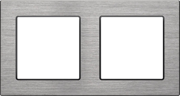 Изображение товара Рамка для выключателей и розеток Arlight FRM-PRESTO-ALS-2-GR / 043856