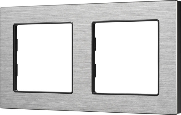 Изображение товара Рамка для выключателей и розеток Arlight FRM-PRESTO-ALS-2-GR / 043856