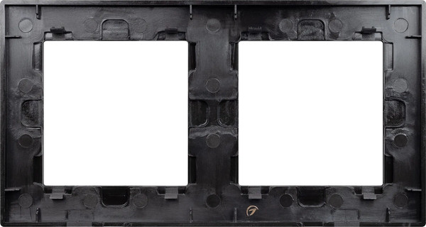 Изображение товара Рамка для выключателей и розеток Arlight FRM-PRESTO-ALS-2-BK / 043855