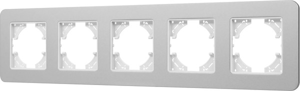 Изображение товара Рамка для выключателей и розеток Arlight FRM-AKIRY-SFAL-5-SR / 049746