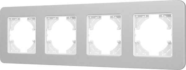 Изображение товара Рамка для выключателей и розеток Arlight FRM-AKIRY-SFAL-4-SR / 049743