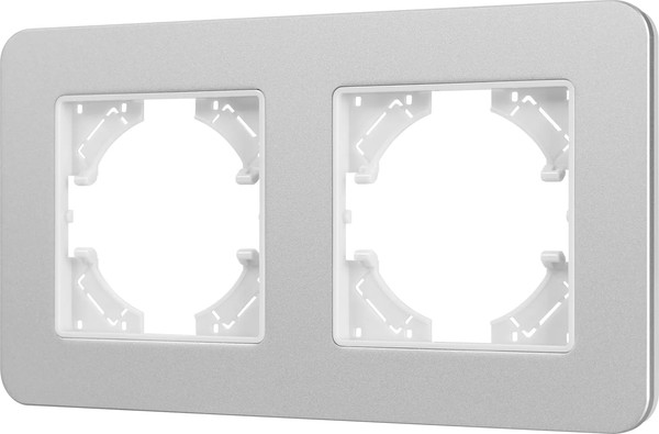Изображение товара Рамка для выключателей и розеток Arlight FRM-AKIRY-SFAL-2-SR / 049737