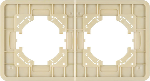Изображение товара Рамка для выключателей и розеток Arlight FRM-AKIRY-SFAL-2-GD / 049739