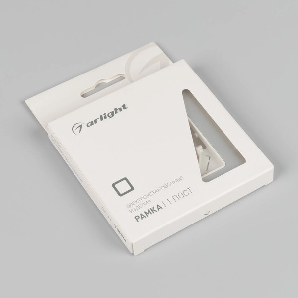 Изображение товара Рамка для выключателей и розеток Arlight FRM-AKIRY-SFAL-1-SR / 049684