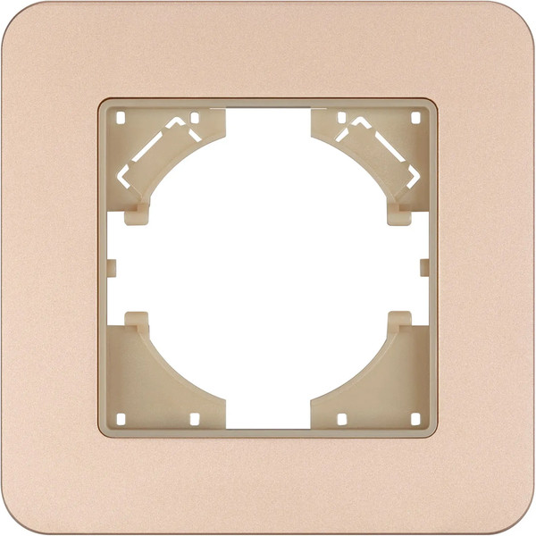 Изображение товара Рамка для выключателей и розеток Arlight FRM-AKIRY-SFAL-1-GD / 049686