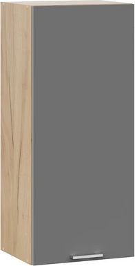 Изображение товара Шкаф навесной для кухни ТриЯ Габриэлла 1ВВ4 с одной дверью (дуб крафт золотой/титан)