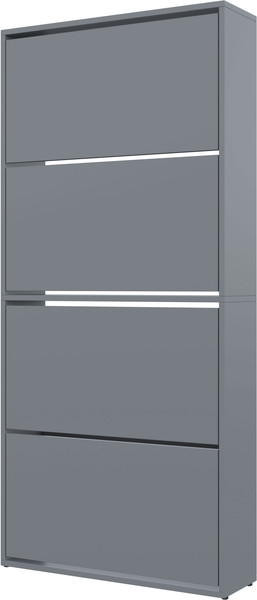 Изображение товара Тумба для обуви Горизонт Мебель Квартет (графит)