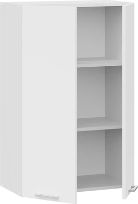 Изображение товара Шкаф навесной для кухни ТриЯ Габриэлла 1ВВ6 с двумя дверями (белый/сноу)