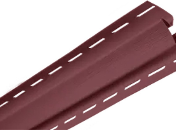 Изображение товара Угол для сайдинга Альта-профиль Внутренний Т-13 (3м, гранатовый)