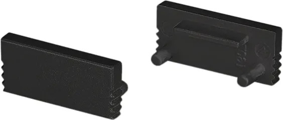 Изображение товара Заглушка для профиля Arlight SL-SLIM-H7 BLACK глухая / 037507